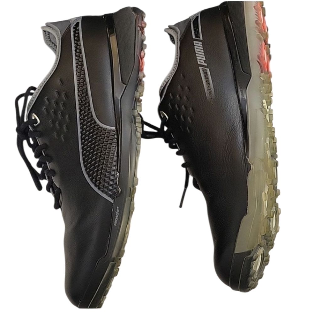 Puma Men's Black Golf Shoes - Picture 3 of 7